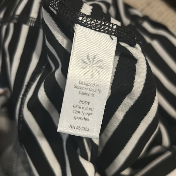 Athleta Striped Leggings -Sz. Small - Picture 7 of 8